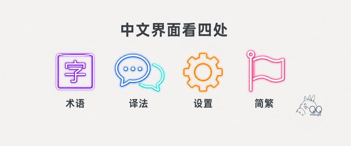 qqpoker中文术语对照